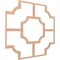 Ekena Millwork 66 56W x 66 56H x 14T Large Bradley Decorative Fretwork Wood Ceiling Panels, Maple CELW67X67X0250BRDMA - alternate 9